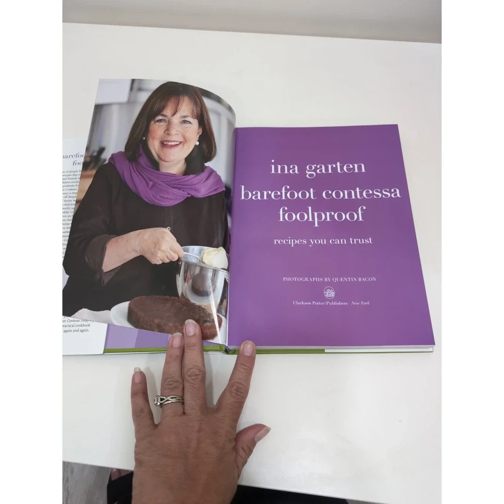 Ina Garten Barefoot Contessa Foolproof Cookbook